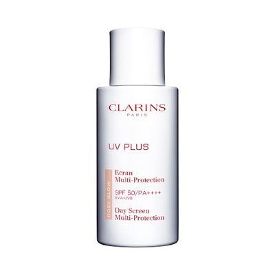 Kem Chống Nắng Clarins UV Plus Rosy Glow SPF50/PA++++ 50ml - Bảo Vệ Da, Tăng Cường Độ Ẩm, Lớp Nền Trang Điểm Hoàn Hảo