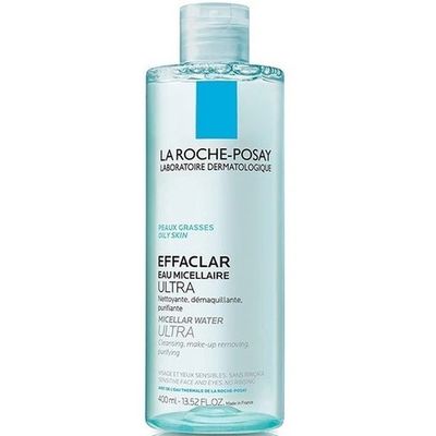 Nước Tẩy Trang La Roche-Posay Micellar Water Ultra Dành Cho Da Dầu 400ml - Sạch Sâu, Dịu Nhẹ, Ngừa Mụn, Không Gây Kích Ứng