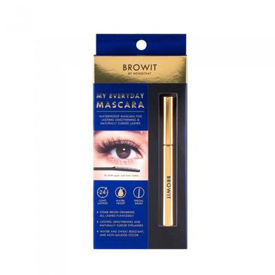 Mascara Kéo Dài và Cong Mi Browit 5.5g - Chống Nước, Đầu Lược Thiết Kế Thông Minh, Vẻ Đẹp Quyến Rũ Suốt Cả Ngày