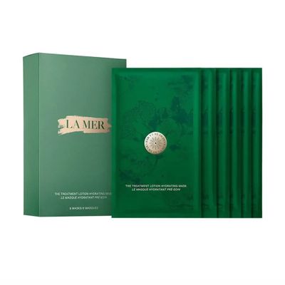 Mặt Nạ Dưỡng Da La Mer The Treatment Lotion Hydrating Mask - Hộp 6 Miếng, Cung Cấp Độ Ẩm và Giảm Nếp Nhăn, Chăm Sóc Da Chính Hãng