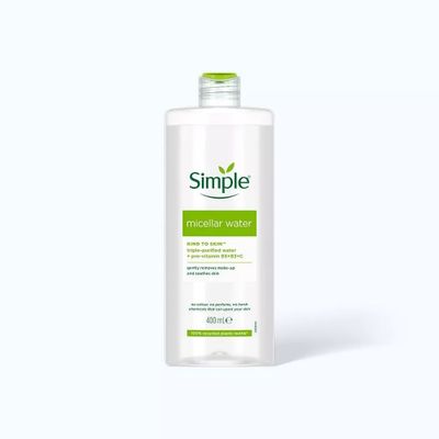 Nước Tẩy Trang Giữ Ẩm Simple Micellar Cleansing Water 200ml - Cho Da Nhạy Cảm, Làm Sạch Hiệu Quả, Không Cần Rửa Lại