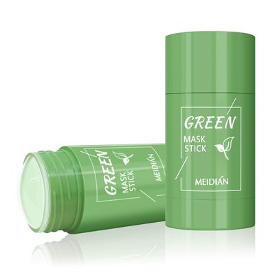 Mặt Nạ Bùn Trà Xanh Dưỡng Ẩm Kiềm Dầu Dạng Thỏi Meidian Green Mask Stick - Sạch Da, Giảm Mụn, Thích Hợp Cho Da Nhờn