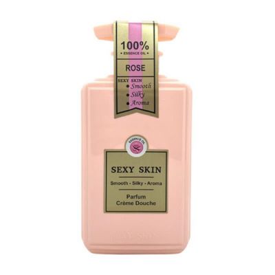 Sữa Tắm Nước Hoa Sexy Skin Rose 600ml - Hương Thơm Quyến Rũ Từ Hoa Hồng Chiết Xuất Tự Nhiên - Sản Phẩm Chính Hãng Pháp