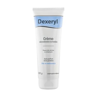 Kem Nẻ Dexeryl 250ml - Dưỡng Ẩm Chăm Sóc Da Khô, Nứt Nẻ Pháp Chính Hãng, Phù Hợp Cho Mọi Loại Da, Bao Gồm Cả Da Nhạy Cảm