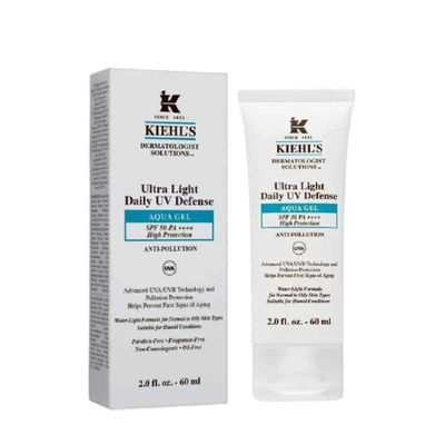 Kem Chống Nắng Kiehl's Dạng Gel Ultra Light Daily UV Defense Aqua Gel 60ml - Bảo Vệ Da Mặt, Chống Nắng Hiệu Quả, Thẩm Thấu Nhanh, Chính Hãng