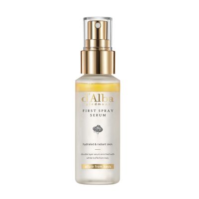 Serum xịt d'Alba First Spray 50ml - Dưỡng da căng bóng, chiết xuất nấm Truffle trắng, sáng mịn, đàn hồi cho mọi loại da