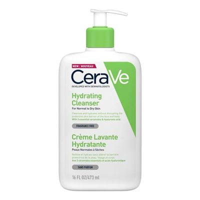Sữa Rửa Mặt Cerave Hydrating Cleanser 473ml - Sản Phẩm Chăm Sóc Da Thường Và Da Khô, Cung Cấp Độ Ẩm, Chính Hãng USA