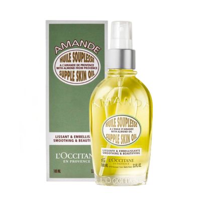Dầu Dưỡng Thể Hạnh Nhân Dưỡng Ẩm L'Occitane Almond Supple Skin Oil 100ml - Sản Phẩm Chăm Sóc Da Chính Hãng Từ Pháp