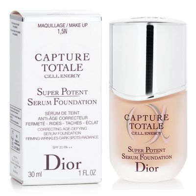 Kem Nền Dior Capture Totale Super Potent Serum Foundation 30ml - Tone 1N Chính Hãng, Dưỡng Da và Trang Điểm Hoàn Hảo