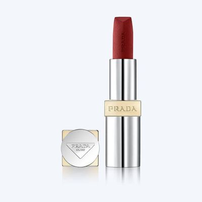 Son Prada Monochrome Hyper Matte B03 Mahogany Đỏ Nâu Đất Chính Hãng - Chất Son Mượt Mà, Bám Màu Lâu, Phong Cách Thời Thượng