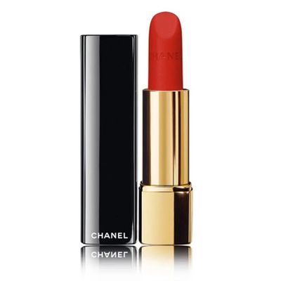 Son Chanel Rouge Allure Velvet 57 Rouge Feu - Son Môi Đỏ Cam Chính Hãng Dưỡng Ẩm Sang Trọng Cho Mọi Tông Da