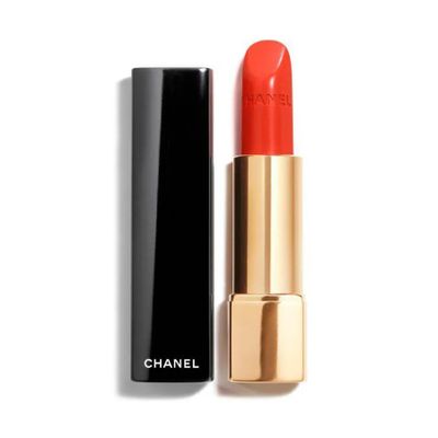 Son Chanel Rouge Allure Velvet 96 Excentrique 3.5g - Màu Cam Tươi Rực Rỡ, Son Môi Cao Cấp Đẳng Cấp Thời Trang Chính Hãng