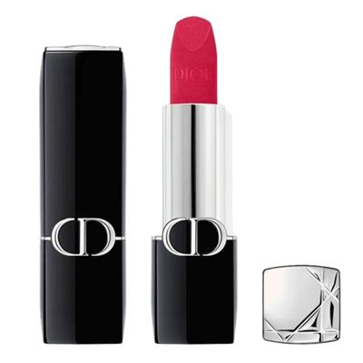 Son Dior Rouge Dior Matte 784 Rouge Rose - Son Môi Đỏ Hồng Chính Hãng, Chất Matte Mịn Màng Từ Dior, Lên Màu Rực Rỡ, Dưỡng Ẩm Tốt