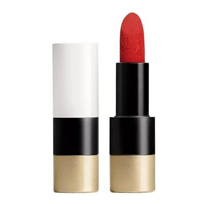 Son Hermès Matte Lipstick Engraved Limited Edition 75 Rouge Amazone - Son Môi Đỏ Cam Sang Trọng Chính Hãng, Độc Đáo và Quyến Rũ