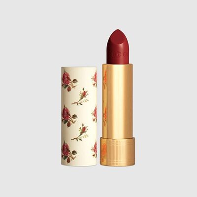 Son Lì Gucci 502 Eadie Scarlet Màu 503 Đỏ Đậm Chính Hãng - Sắc Đỏ Sang Trọng Dành Cho Phụ Nữ Tự Tin và Quyến Rũ