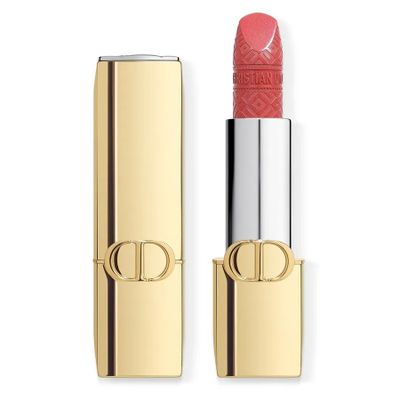 Son Dior Rouge Dior Limited-Edition 374 Hồng San Hô - Son Môi Satin Golden Case Chính Hãng, Sang Trọng và Quyến Rũ