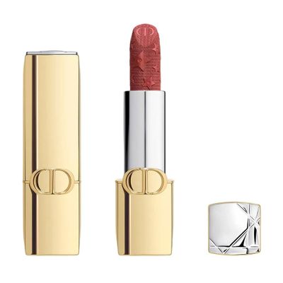Son Dior Rouge Dior Holiday 2025 - Son Môi Hồng Nấu Đất Chất Velvet - Phiên Bản Giới Hạn 629 Parade Chính Hãng