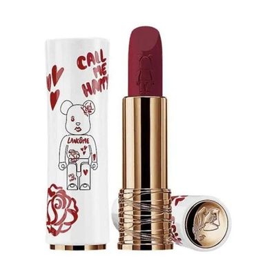 Son Lancôme X Bearbrick L'Absolue Rouge Limited Edition 888 - Son Môi Đỏ Rượu Chính Hãng, Dưỡng Ẩm, Thiết Kế Độc Đáo, Quà Tặng Sang Trọng