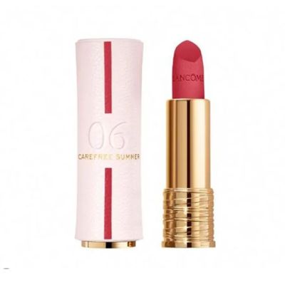 Son Lancôme Absolute Perfect Velvet Matte 06 Hồng Sen - Son Môi Cao Cấp Lucky Limited Edition Tươi Tắn và Sang Trọng Chính Hãng