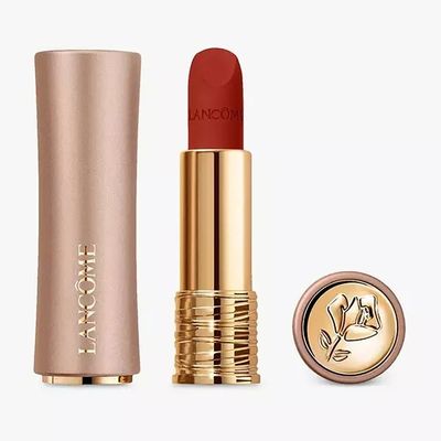 Son Lancôme L'Absolu Rouge Intimatte 196 - Đỏ Cam Cháy Chính Hãng, Dưỡng Ẩm, Màu Sắc Rực Rỡ Cho Mọi Tông Da