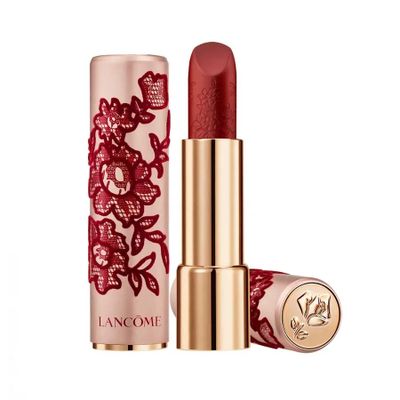 Son Lancôme L’absolu Rouge Intimatte Màu 196 Đỏ Gạch - Phiên Bản Giới Hạn Ngày Lễ Tình Nhân, Dưỡng Ẩm, Chất Son Bền Màu