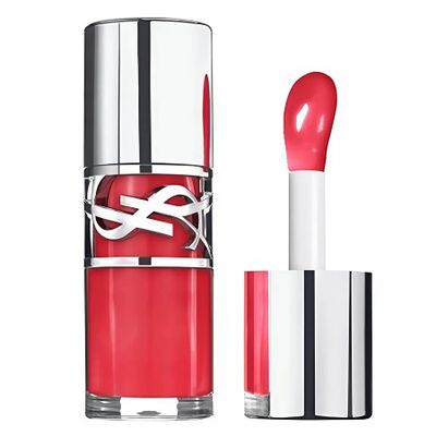 Son Bóng YSL LoveShine Plumping Oil Gloss 07 Đỏ Hồng - Strawberry Star Chính Hãng, Dưỡng Ẩm, Bóng Mượt, Trang Điểm Quyến Rũ