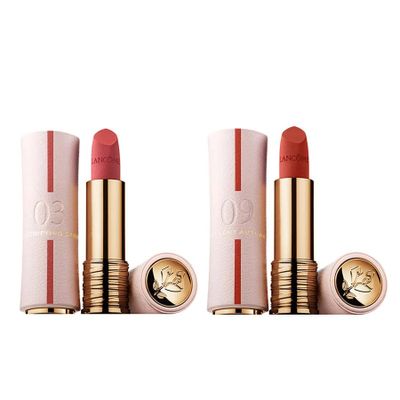 Set Son Lancôme L'Absolu Rouge Limited Drama Matte 03 Mùa Xuân Điện Năng + 09 Mùa Thu Sang Trọng - Bộ Son Chính Hãng Cao Cấp