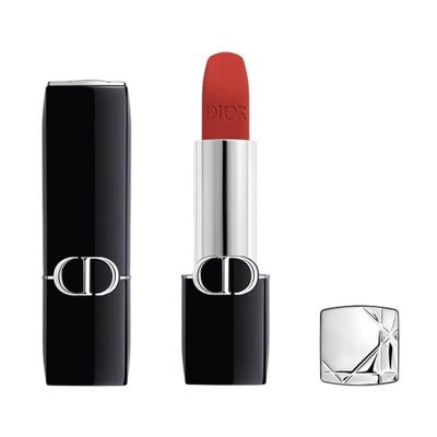 Son Lì Dior 777 Fahrenheit - Rouge Couture Colour Đỏ Cam Velvet Finish Chính Hãng, Chất Son Mượt Mà và Dưỡng Ẩm Tốt
