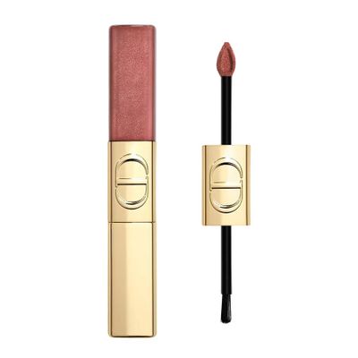 Son Kem Dior Rouge Dior Sequin Liquid Duo – Phiên Bản Giới Hạn 520 Illusionist Hồng Cam Nude Chính Hãng, Dưỡng Ẩm Môi, Sang Trọng