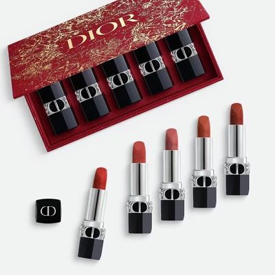 Set Son Dior Rouge Tết Nguyên Đán Limited Edition 1.5g - Son Môi Cao Cấp, Chăm Sóc Môi, Màu Đẹp Quyến Rũ, Quà Tặng Sang Trọng