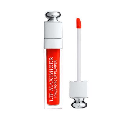 Son Dưỡng Môi Dior Addict Lip Maximizer 015 Cherry - Dưỡng Ẩm Tối Ưu, Màu Đỏ Rực Rỡ, Chính Hãng 6ml