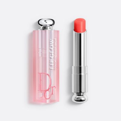 Son dưỡng Dior Addict Lip Glow 061 Poppy Coral - Son Dưỡng Môi Tươi Mát, Tháng Ấm Mùa Hè 3.2g Chính Hãng