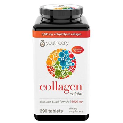 Viên uống Collagen Youtheory 390 viên - Hỗ trợ làm đẹp da, giữ ẩm và tăng độ đàn hồi - Sản phẩm chính hãng từ Mỹ