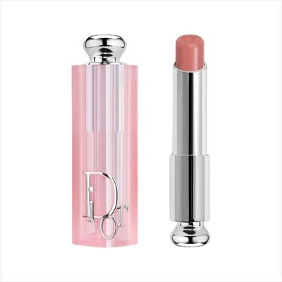 Son Dưỡng Dior Addict Lip Glow 038 Rose Nude 3.2g - Tinh Chất Cung Cấp Độ Ẩm Và Màu Sắc Tự Nhiên, Logo Bạc Sang Trọng