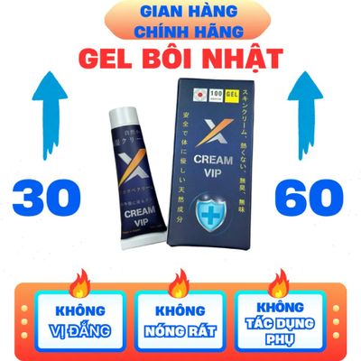 (Hàng công ty) Kem Vip Nhật - X Cream Vip - Giúp bổ sung sức khỏe cho nam giới - Kéo dài thời gian QH đến 60 phút 298199
