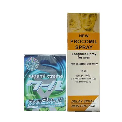 Bcs Kéo Dài Thời Gian Sagami Kèm Procomil Spray