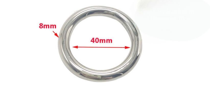 Vòng đeo dương vật inox 40cm, che tên sp