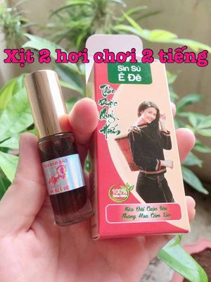 (Hàng công ty) Chai xịt lâu ra, sìn sú ê đê , gây tê , vẫn giữ cảm giác, che tên
