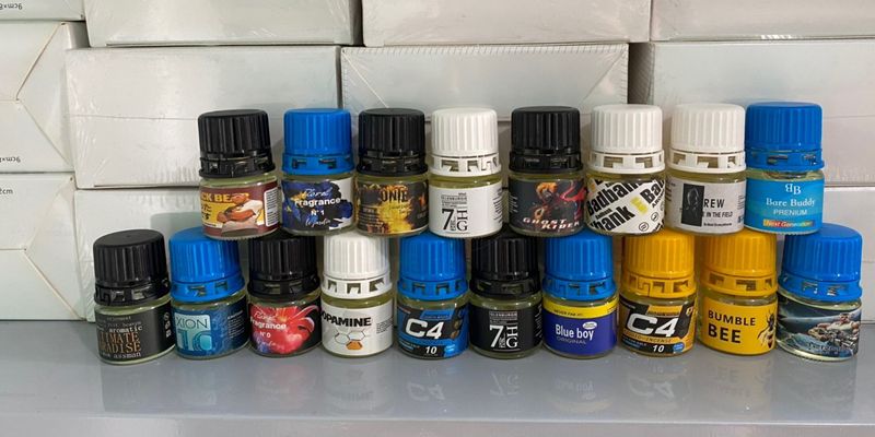 Popper 20ml., lấy theo mẫu, hoặc ngẫu nhiên, che tên 