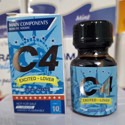 Popper Mỹ 10ml C4 ,Dòng Cực Mạnh, Phê Lâu, Che Tên 