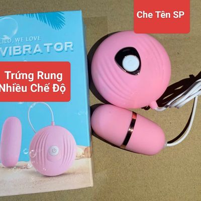 (Hàng công ty) Trứng Rung Tình Yêu, Dùng Pin , Tiện Lợi,Che Tên khi đặt hàng 