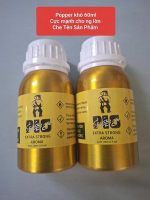 Popper khô 60ml , Dòng Chính Hãng, Cao Cấp, Cực Mạnh, Phê Lâu,Che Tên SP 