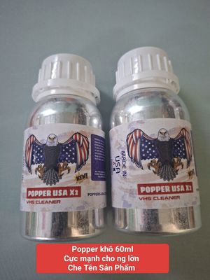 Popper mỹ 60ml, cực mạnh, cho ng lờn,che tên sp l