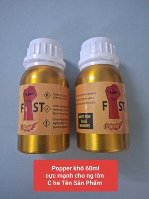 Popper khô 60ml, cực mạnh, cho ng lờn,phê tận mây xanh, che tên sp, sale