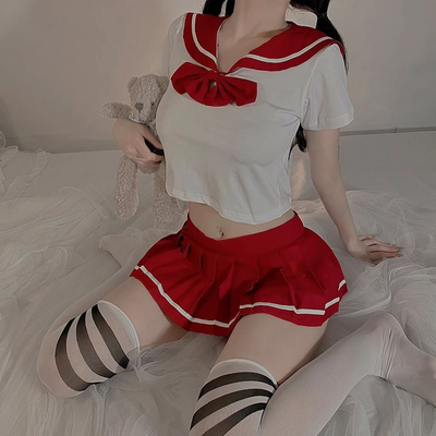 Cosplay Học Sinh Anime Nhật Bản Sexy Dễ Thương - Mẫu 10