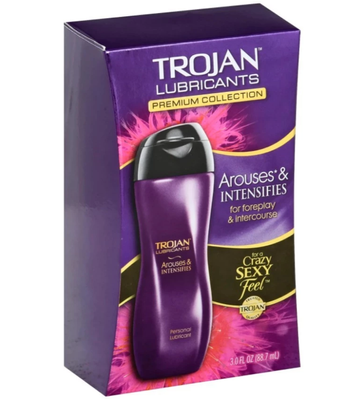 Gel boi tron Trojan Arouses & Intensifies se khít tăng khoái cảm chai 88.7ml 276482