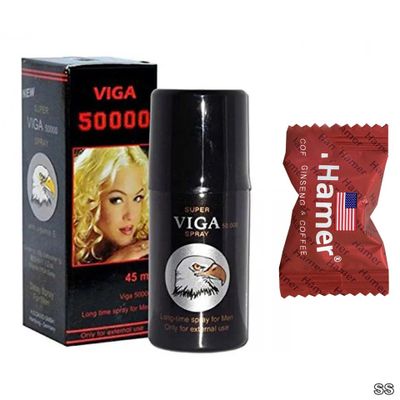 Chai xịt viga 50000 tặng 1 viên kẹo sâm hamer