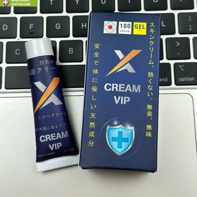 Kem Dưỡng Da Nhạy Cảm X CREAM VIP Nhật Bản - Mỏng Nhẹ, Thấm Nhanh, Không Mùi, Dưỡng Ẩm Cho Nam Giới