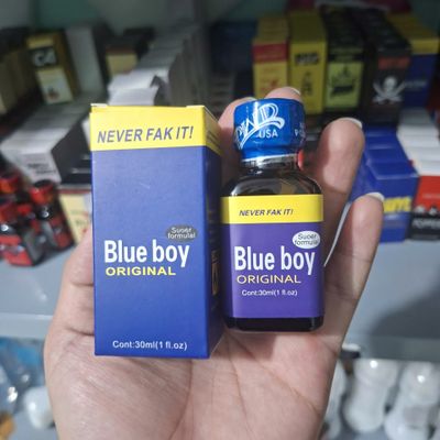 Popper 30ml USA Blue Boy, Cực Mạnh, Phê Lâu, Che Tên, SP 