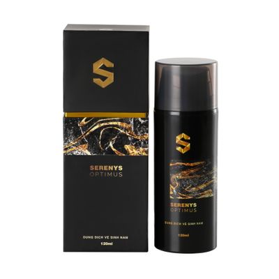 Dung Dịch Vệ Sinh Nam Giới Serenys Optimus 120ml - Làm Sạch, Khử Mùi, Giảm Ngứa Rát Cho Da Nhạy Cảm - Sản Phẩm Chăm Sóc Da An Toàn